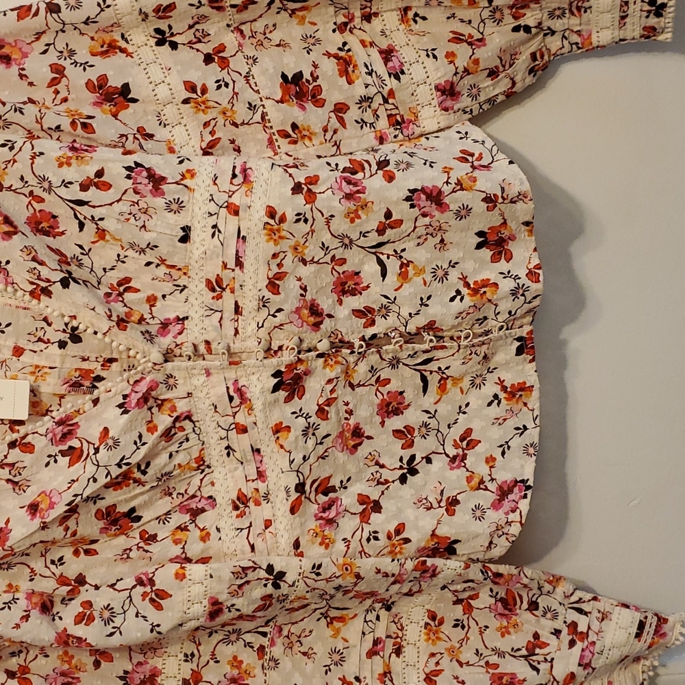 Anthropology floral blouse NWT - Picture 11 of 15
